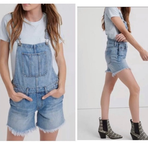 Lucky Brand Pants - Lucky Brand short overalls.